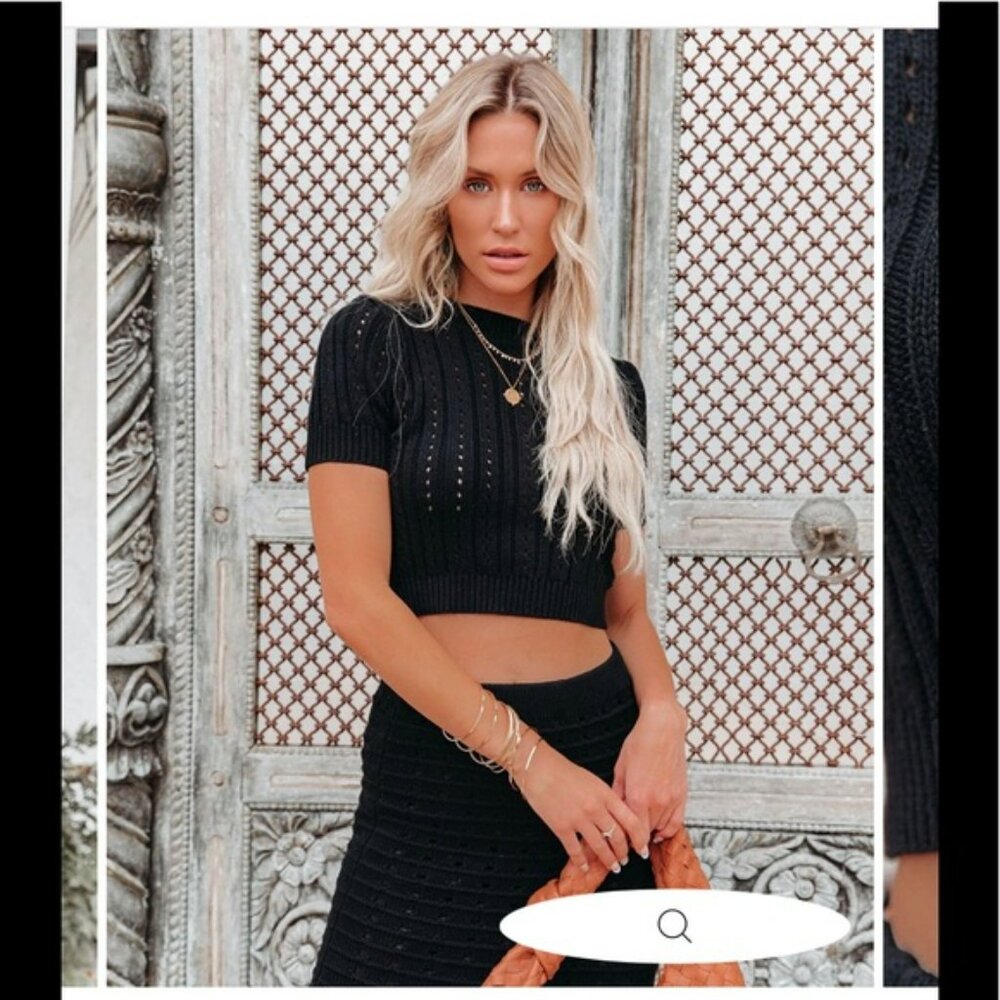 JOPLIN COTTON SHORT SLEEVE CROP TOP